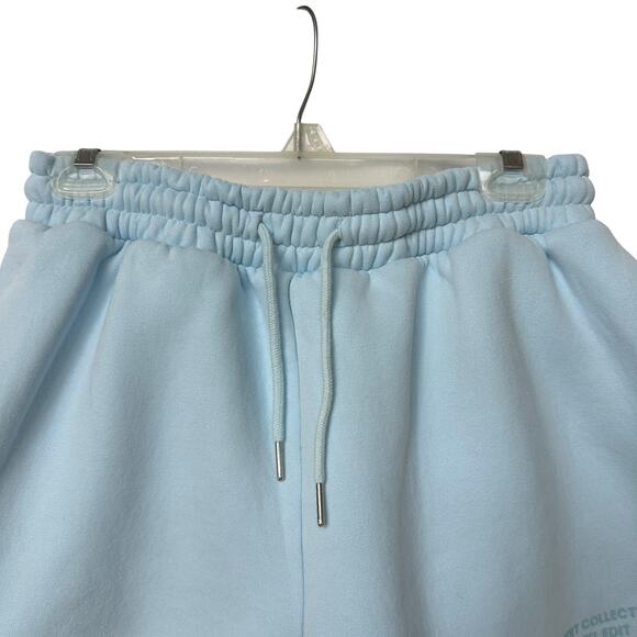 Comfrt Sweat Shorts Pastel Edit Light Blue Loungewear Beach Summer Women's Large - Picture 3 of 11